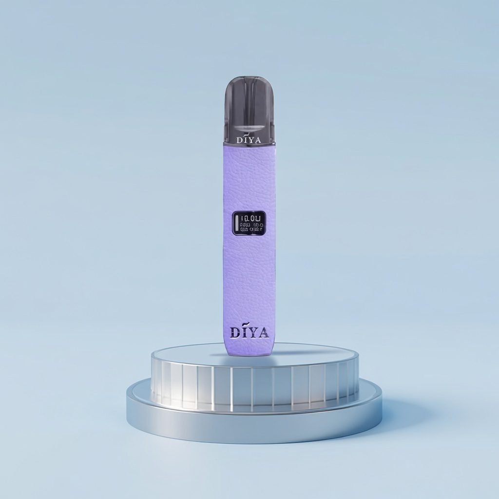 DIYA 叮啞皮革一代主機 極致工藝手工蒙皮、防刮耐磨彰顯不凡品味 LED 智慧螢幕 10W 強勁模式瞬時爆發濃郁層次 兼容一代煙彈 台灣現貨:圖片 2